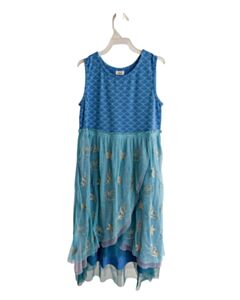 HANNA ANDERSSON BLUE TULLE KNIT DRESS