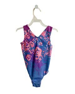 NO TAG PURPLE PRINTED DESIGN LEOTARD