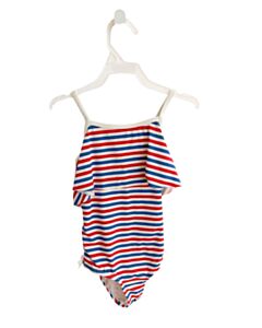 HANNA ANDERSSON RED STRIPED 1-PIECE SWIMSUIT