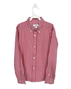 CPC  RED  GINGHAM  DRESS SHIRT