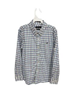 SOUTHERN MARSH BLUE PLAID DRESS SHIRT
