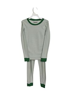 LAKE PAJAMAS  GREEN  STRIPED  LOUNGEWEAR