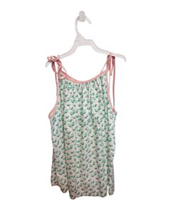 HANNAH KATE GREEN SLEEVELESS SHIRT