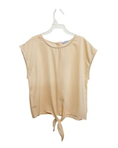 PLEAT. YELLOW SLEEVELESS SHIRT