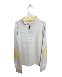 THE BEAUFORT BONNET COMPANY  LT BLUE  STRIPED  PULLOVER