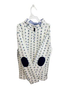 THE BEAUFORT BONNET COMPANY  BLUE  FLORAL  PULLOVER