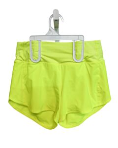 LULULEMON BRIGHT YELLOW SHORTS