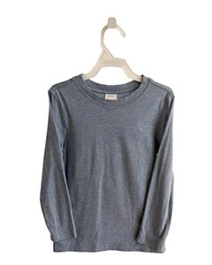 HANNA ANDERSSON LT BLUE KNIT LS SHIRT