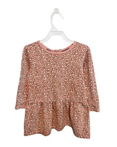 MINI BODEN PINK PRINTED DESIGN KNIT DRESS