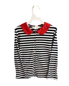 HANNAH KATE  BLUE  STRIPED  CARDIGAN