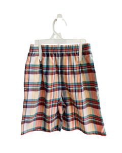KELLY'S KIDS  BLUE  PLAID  SHORTS