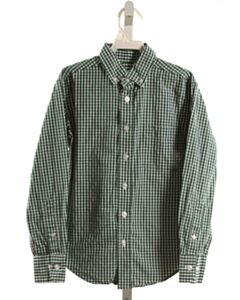 CLASS CLUB GREEN GINGHAM DRESS SHIRT
