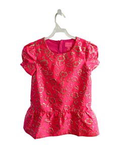 LILLY PULITZER  HOT PINK   PRINTED DESIGN PARTY DRESS