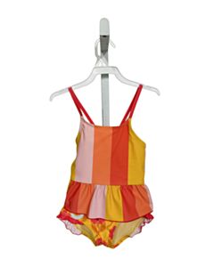 PINK CHICKEN ORANGE 2-PIECE SWIMSUIT