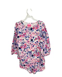 LILLY PULITZER  PINK  FLORAL PRINTED DESIGN 2-PIECE OUTFIT