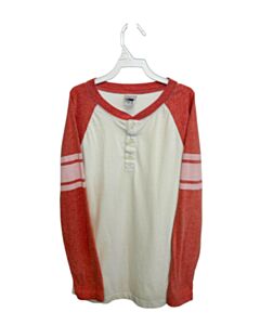 HANNA ANDERSSON  ORANGE    KNIT LS SHIRT
