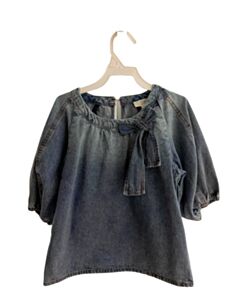 A LOVES A CHAMBRAY SHIRT-SS WITH BOW