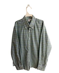 MARY & GRACE GREEN PLAID DRESS SHIRT