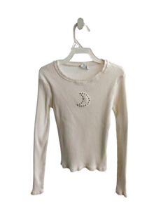 ZARA WHITE KNIT LS SHIRT