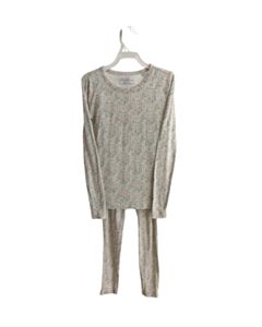 MINNOW  GREEN  FLORAL  LOUNGEWEAR WITH PICOT STITCHING