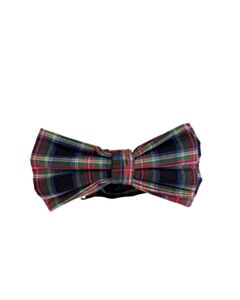 THE BEAUFORT BONNET COMPANY  RED  PLAID  TIE