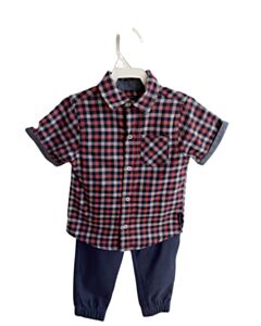BEN SHERMAN  BLUE  PLAID  2-PIECE OUTFIT