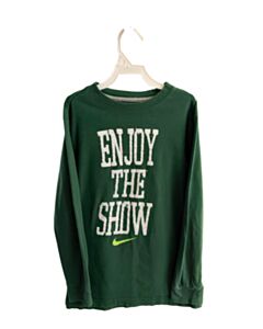 NIKE GREEN KNIT LS SHIRT