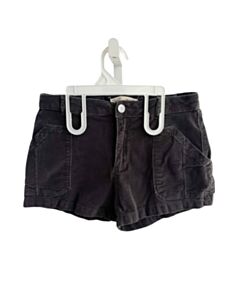 ZARA  BLACK CORDUROY   SHORTS