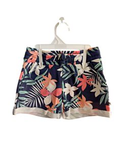 ROXY  BLUE  FLORAL  SHORTS