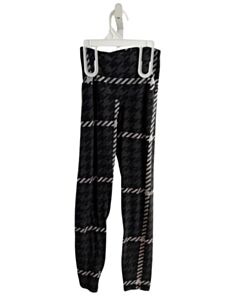 ARIE BLACK PRINTED DESIGN LEGGINGS