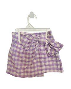 ZARA PURPLE GINGHAM SKORT