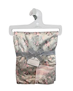 SHABBU CHIC  GREEN  FLORAL  BLANKET