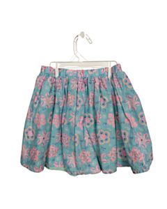 NO TAG AQUA FLORAL SKIRT