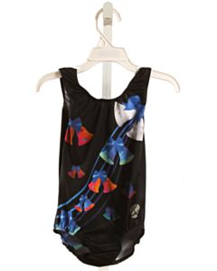 BOLD&GRIT  BLACK  LEOTARD