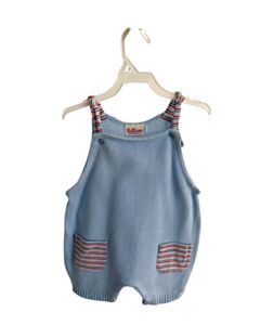 RED BEANS  LT BLUE KNIT STRIPED  JON JON