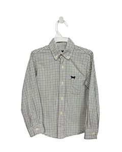 JACK THOMAS GREEN GINGHAM DRESS SHIRT