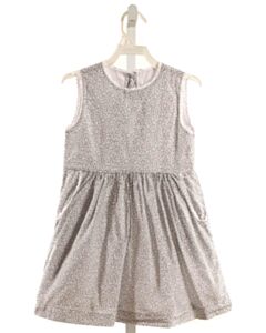 BELLA BLISS  MULTI-COLOR  FLORAL  DRESS WITH EYELET TRIM