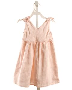 HOPE & HENRY PINK STRIPED DRESS