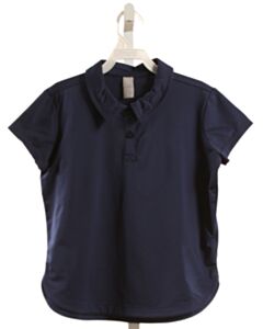 ATHLETA GIRL  BLUE    KNIT SS SHIRT