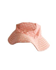RUFFLE BUTTS  PINK  POLKA DOT  HAT
