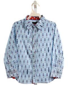 TUKTUK DESIGNS  LT BLUE  DRESS SHIRT