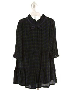 TUKTUK DESIGNS FOREST GREEN PLAID DRESS