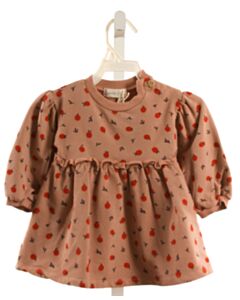 BEAN'S BARCELONA  PINK  PRINT  KNIT DRESS