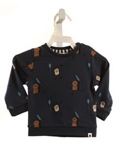 BABYFACE  NAVY  PRINT  PULLOVER