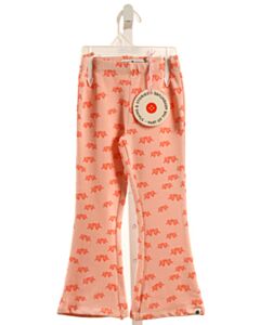 STAINS & STORIES  PINK KNIT  PRINTED DESIGN PANTS