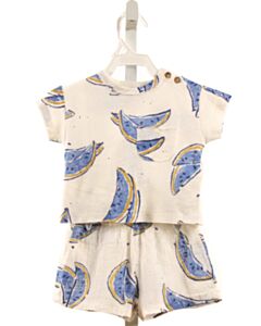 PLAY UP  BLUE   PRINTED DESIGN 2-PIECE OUTFIT