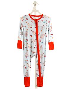 ANGEL DEAR  BLUE KNIT  PRINTED DESIGN LAYETTE