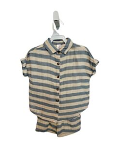 LOU LOU  BLUE  STRIPED  2-PIECE OUTFIT