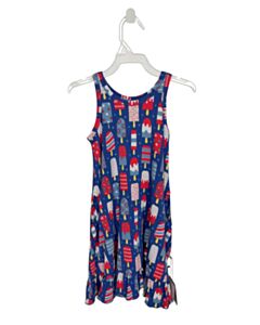 SWEET BAMBOO  BLUE    KNIT DRESS