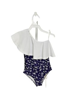 SAINT IDA BLUE FLORAL 1-PIECE SWIMSUIT